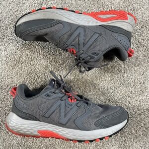 New Balance WT410L17 Trail Running Shoes Women's 8 B Gray Pink Athletic Sneakers